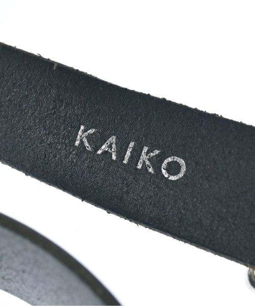KAIKO（カイコ－）ベルト 黒 サイズ:30 メンズ/2200695472023