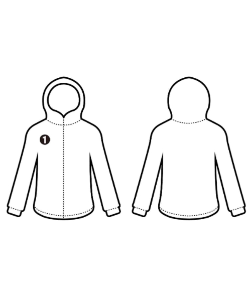 KAIKO（カイコ－）パーカー グレー サイズ:2(M位) メンズ/2200657175023