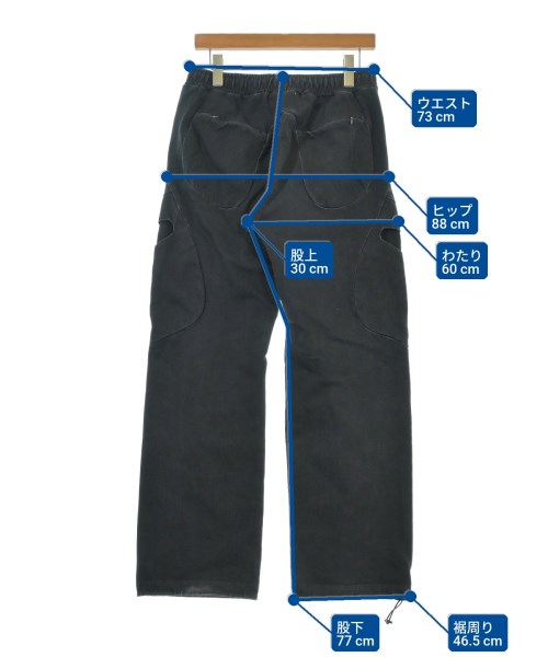 KAIKO（カイコ－）スウェットパンツ 黒 サイズ:2(M位) メンズ/2200646667027