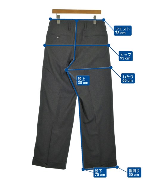 KAIKO（カイコ－）スラックス グレー サイズ:2(M位) メンズ/2200649296026