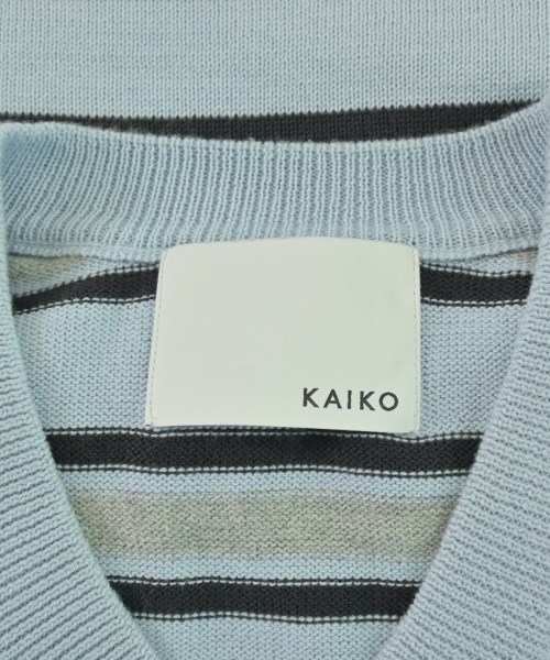 KAIKO（カイコ－）ニット・セーター 青 サイズ:3(L位) メンズ/2200703899033