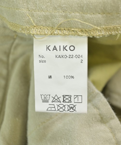 KAIKO（カイコ－）カーゴパンツ カーキ サイズ:2(M位) メンズ/2200704954045