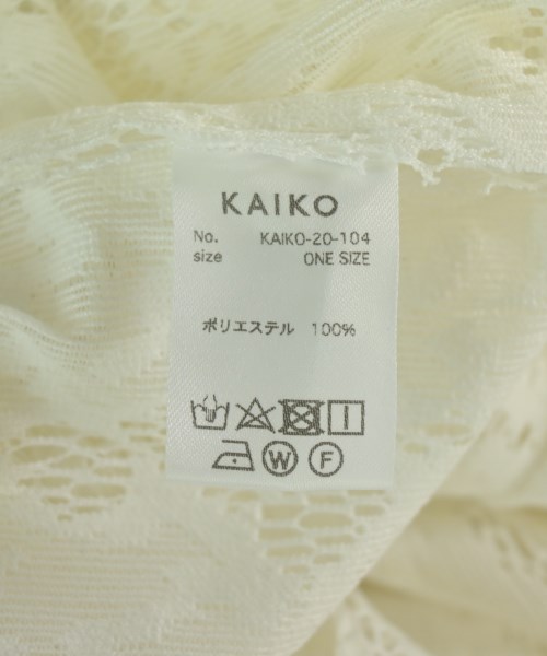 KAIKO（カイコ－）その他 白 サイズ:ONE レディース/2200705655040