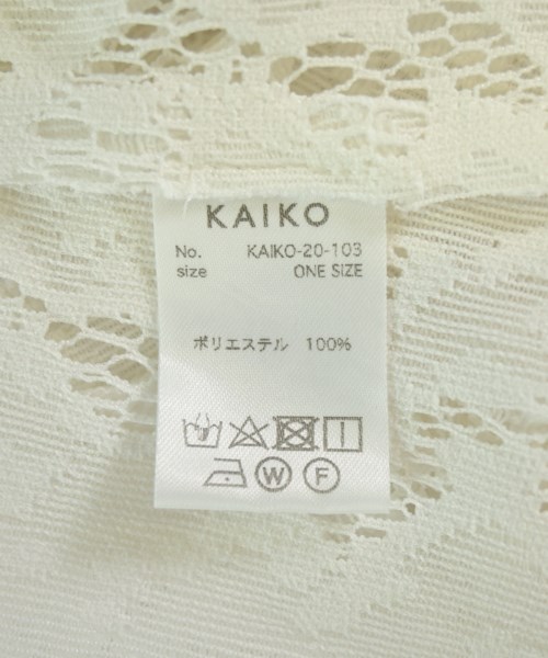 KAIKO（カイコ－）カジュアルシャツ 白 サイズ:ONE レディース/2200705655057