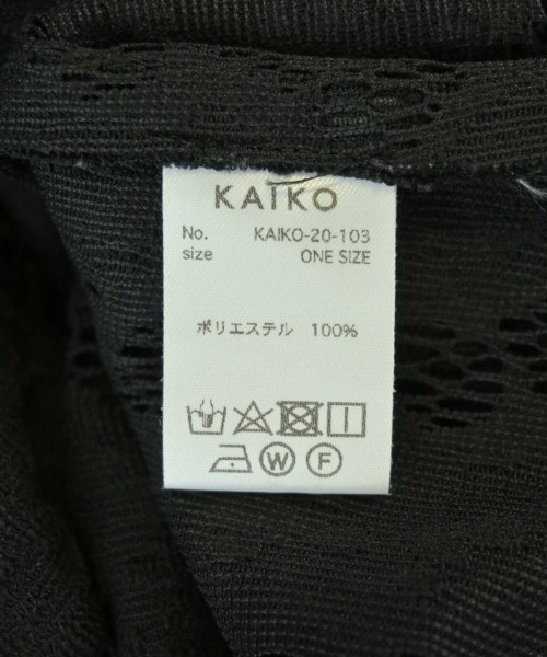 KAIKO（カイコ－）カジュアルシャツ 黒 サイズ:ONE レディース/2200705655071