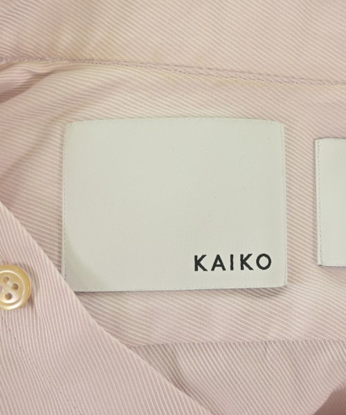 KAIKO（カイコ－）カジュアルシャツ ピンク サイズ:1(S位) メンズ/2200667151093