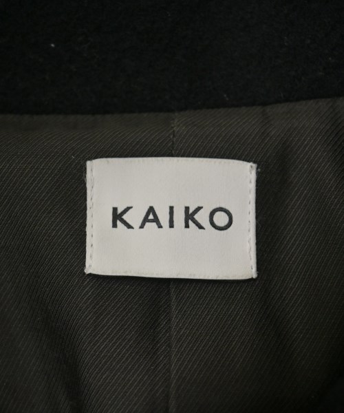 KAIKO（カイコ－）ステンカラーコート 黒 サイズ:-(L位) メンズ/2200725630010