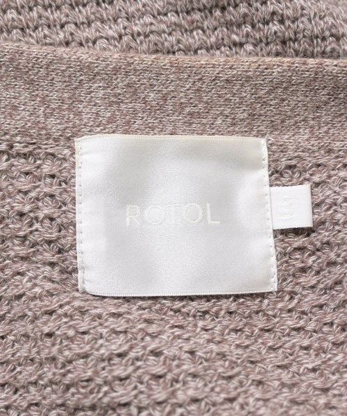 ROTOL（ロトル）カーディガン 茶 サイズ:3(L位) メンズ/2200623263020