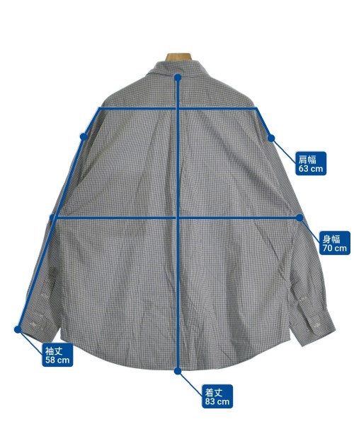 ROTOL（ロトル）カジュアルシャツ 紺 サイズ:3(L位) メンズ/2200663357208