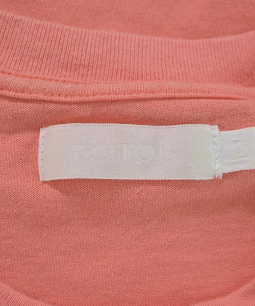 ROTOL（ロトル）Tシャツ・カットソー ピンク サイズ:2(M位) メンズ/2200651117166