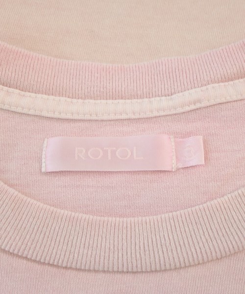 ROTOL（ロトル）Tシャツ・カットソー ピンク サイズ:3(L位) メンズ/2200703244031