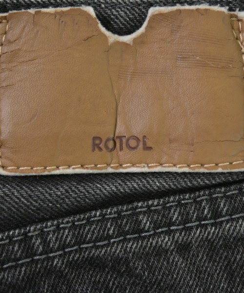 ROTOL（ロトル）デニムパンツ 黒 サイズ:3(L位) メンズ/2200734466136