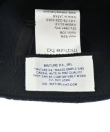 mature ha.（マチュアーハ）キャップ 紺 サイズ:- メンズ/2200642093066