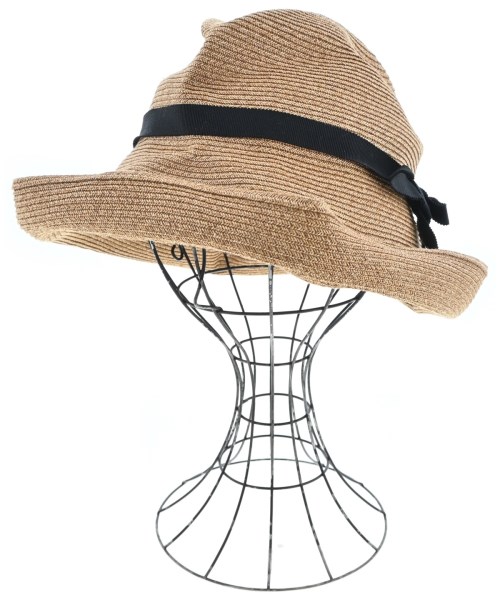 mature ha.(マチュアーハ)ストローハット ベージュ サイズ:-/2200647700174