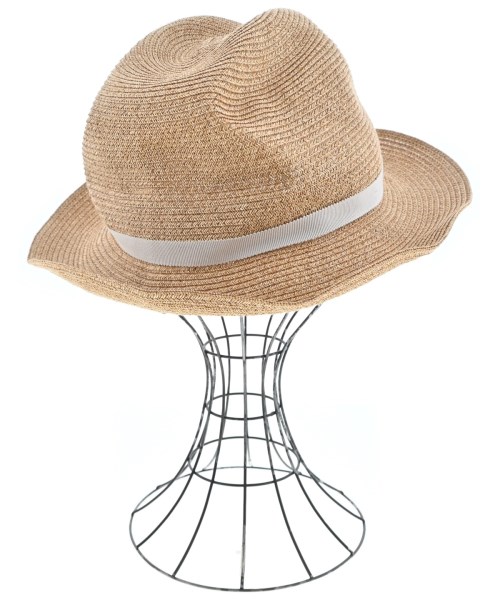 mature ha.（マチュアーハ）ストローハット ベージュ サイズ:- レディース/2200660190105