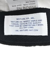 mature ha.（マチュアーハ）キャップ 黒 サイズ:- メンズ/2200666392145