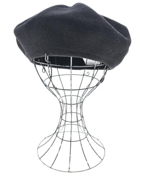 mature ha.(マチュアーハ)ハンチング・ベレー帽 黒 サイズ:-/2200669834093