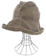 mature ha.（マチュアーハ）ストローハット 茶 サイズ:- レディース/2200665893674