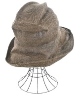 mature ha.（マチュアーハ）ストローハット 茶 サイズ:- レディース/2200665893674