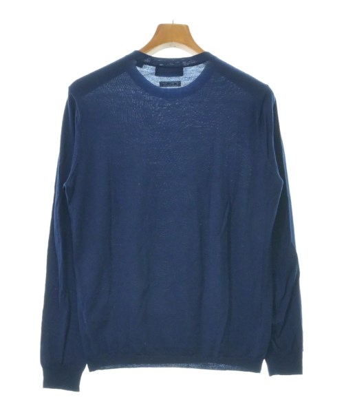 TOMORROWLAND tricot（トゥモローランドトリコ）ニット・セーター 青 サイズ:S メンズ/2200515077100