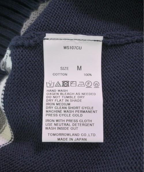 TOMORROWLAND tricot（トゥモローランドトリコ）ニット・セーター 紺 サイズ:M メンズ/2200509025018