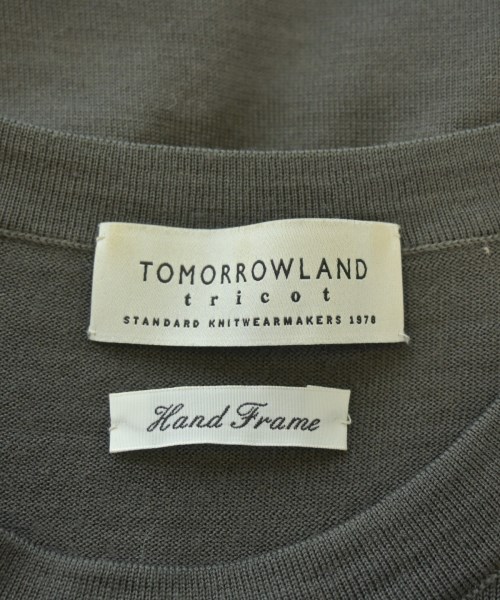 TOMORROWLAND tricot（トゥモローランドトリコ）ニット・セーター グレー サイズ:M メンズ/2200636937109