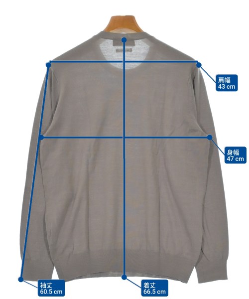 TOMORROWLAND tricot（トゥモローランドトリコ）ニット・セーター グレー サイズ:M メンズ/2200626531058