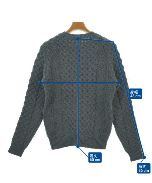 TOMORROWLAND tricot（トゥモローランドトリコ）ニット・セーター 青 サイズ:XS メンズ/2200627148033