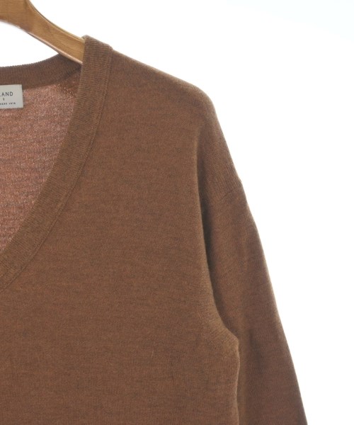 TOMORROWLAND tricot（トゥモローランドトリコ）ニット・セーター 茶 サイズ:M メンズ/2200634022074