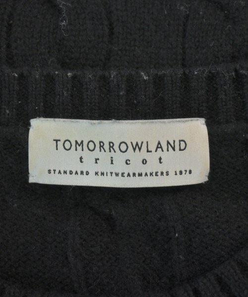 TOMORROWLAND tricot（トゥモローランドトリコ）ニット・セーター 黒 サイズ:L メンズ/2200634319075