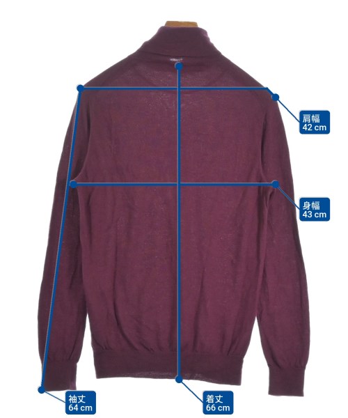 TOMORROWLAND tricot（トゥモローランドトリコ）ニット・セーター 紫 サイズ:L メンズ/2200620494137