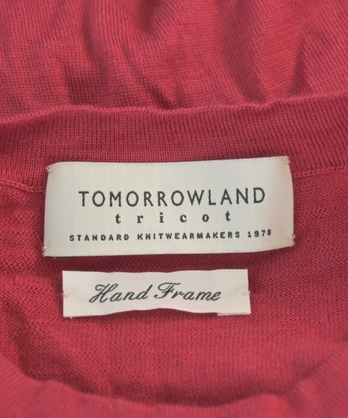 TOMORROWLAND tricot（トゥモローランドトリコ）ニット・セーター 赤 サイズ:XS メンズ/2200601806287