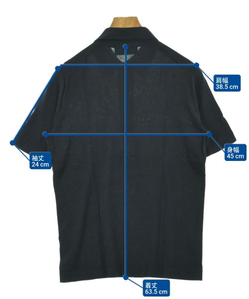 TOMORROWLAND tricot（トゥモローランドトリコ）ポロシャツ 紺 サイズ:XS メンズ/2200677535081