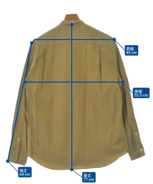 TOMORROWLAND tricot（トゥモローランドトリコ）カジュアルシャツ カーキ サイズ:M メンズ/2200680784162