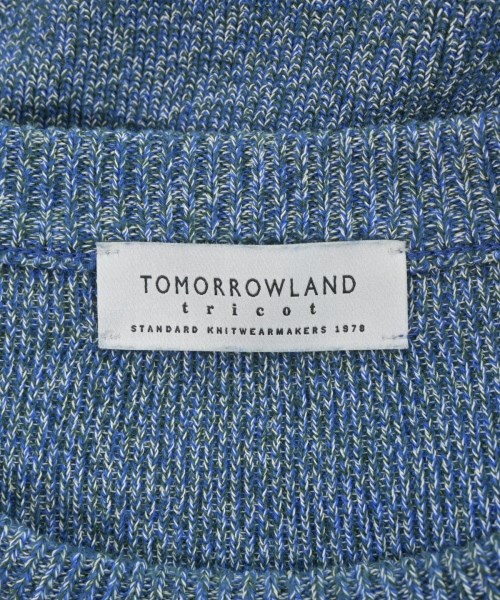TOMORROWLAND tricot（トゥモローランドトリコ）ニット・セーター 青 サイズ:M メンズ/2200693546023