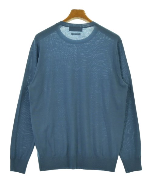 TOMORROWLAND tricot（トゥモローランドトリコ）ニット・セーター 青 サイズ:M メンズ/2200654470077