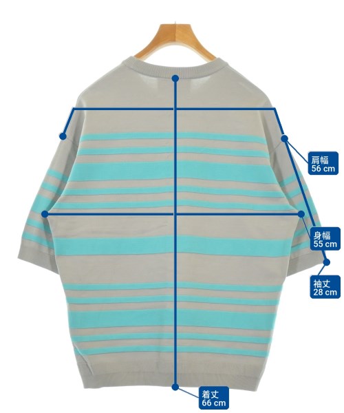 TOMORROWLAND tricot（トゥモローランドトリコ）Tシャツ・カットソー グレー サイズ:S メンズ/2200711969018