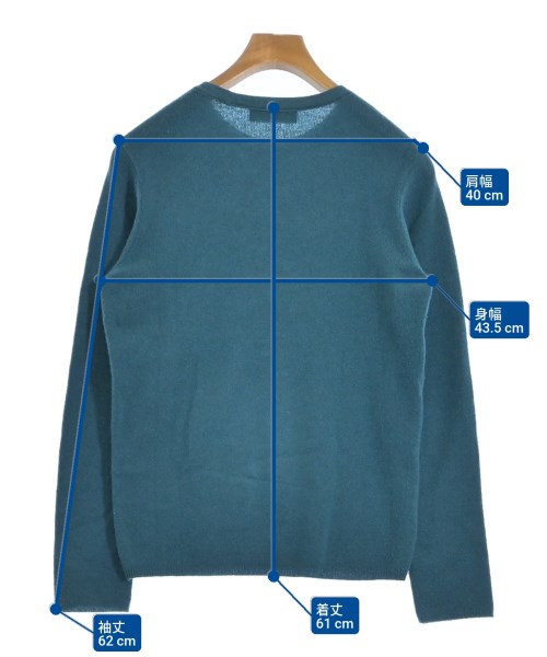 TOMORROWLAND tricot（トゥモローランドトリコ）ニット・セーター 青 サイズ:XS メンズ/2200640313043