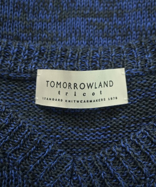 TOMORROWLAND tricot（トゥモローランドトリコ）ニット・セーター 青 サイズ:S メンズ/2200647407042