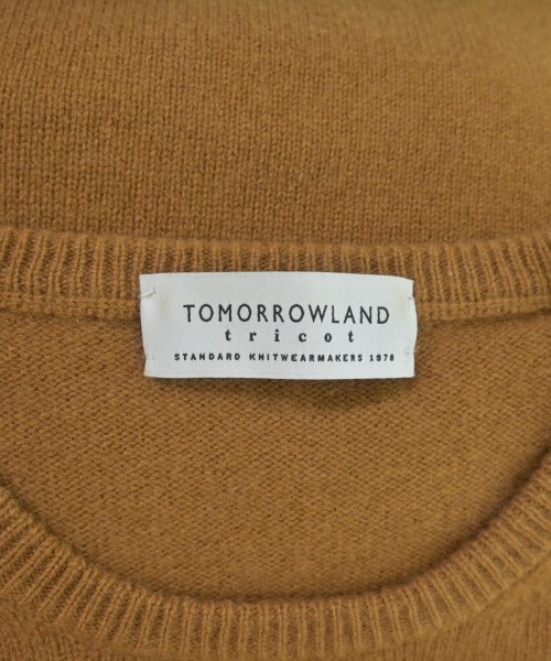 TOMORROWLAND tricot（トゥモローランドトリコ）ニット・セーター 茶 サイズ:M メンズ/2200697277084