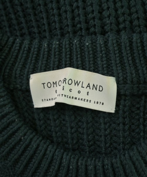 TOMORROWLAND tricot（トゥモローランドトリコ）ニット・セーター 緑 サイズ:S メンズ/2200703620040