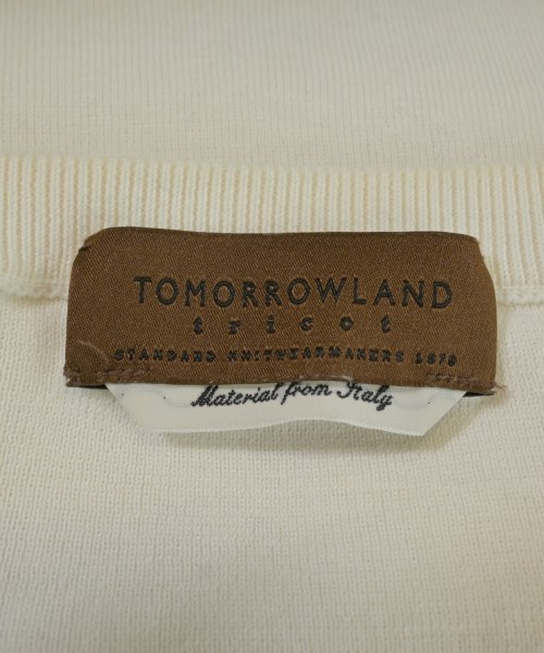 TOMORROWLAND tricot（トゥモローランドトリコ）ニット・セーター 白 サイズ:M メンズ/2200661783078