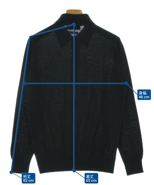 TOMORROWLAND tricot（トゥモローランドトリコ）ニット・セーター 黒 サイズ:S メンズ/2200665003363