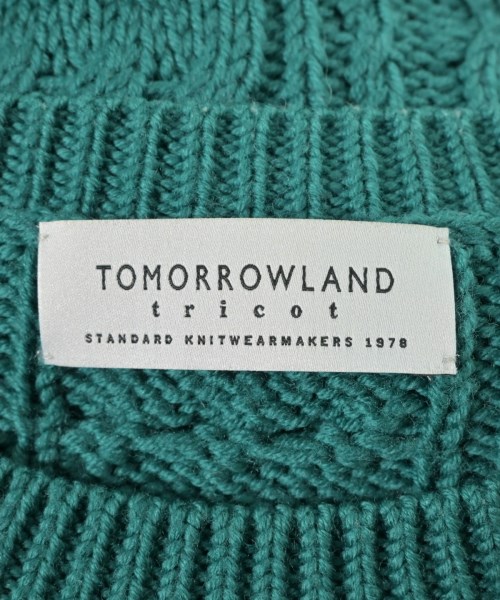TOMORROWLAND tricot（トゥモローランドトリコ）ニット・セーター 緑 サイズ:S メンズ/2200726425011