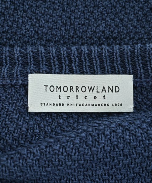 TOMORROWLAND tricot（トゥモローランドトリコ）ニット・セーター 青 サイズ:S メンズ/2200683072013