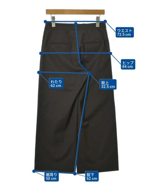 TOMORROWLAND tricot（トゥモローランドトリコ）スラックス 茶 サイズ:36(S位) レディース/2200674082038