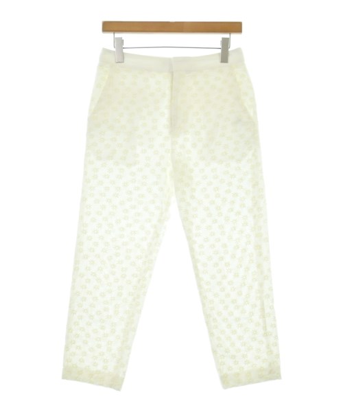 TOMORROWLAND tricot(トゥモローランドトリコ)クロップドパンツ 白 サイズ:36(S位)/2200661968062