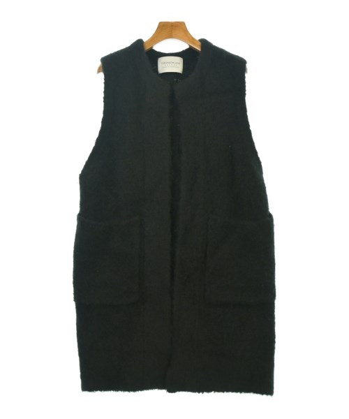 TOMORROWLAND tricot(トゥモローランドトリコ)ベスト 黒 サイズ:F/2200653774039