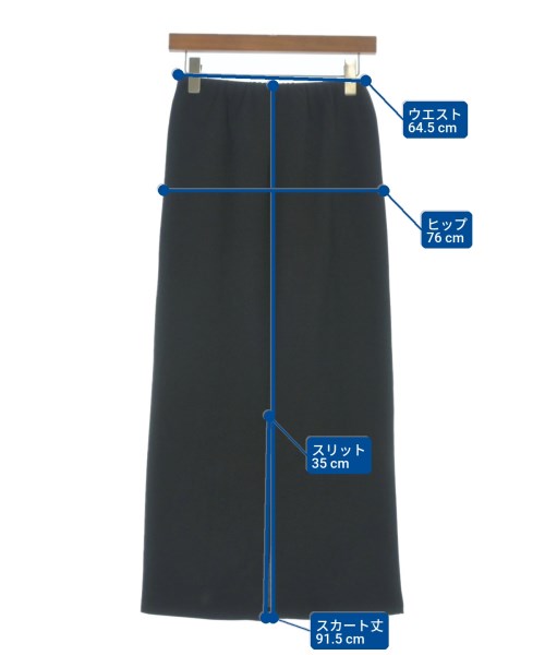 SHENERY（シーナリー）ロング・マキシ丈スカート 黒 サイズ:38(M位) レディース/2200620788021