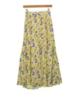 SHENERY（シーナリー）ロング・マキシ丈スカート 黄 サイズ:36(S位) レディース/2200631317050